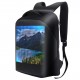 Shoulder Backpack LED Full-Color Screen Travel Laptop Backpack Waterproof Shoulder Bag for Daypack Outdoor Shoulder Backpack LED Full-Color Screen Travel Laptop Backpack Waterproof Shoulder Bag for Daypack Outdoor