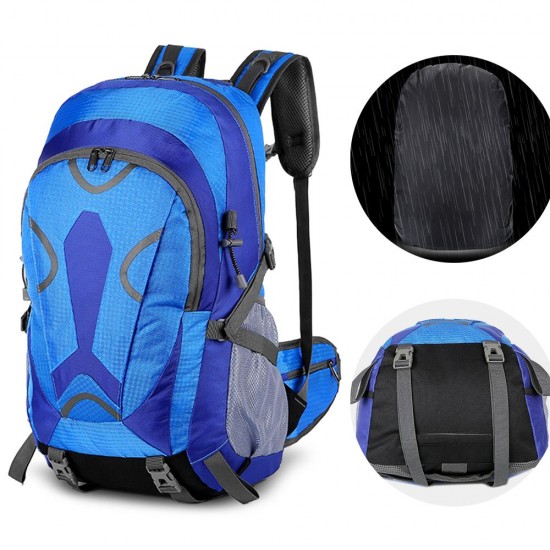 36-55L Large Capacity Storage Backpack Waterproof Shoulders Bag with Rain Cover for Outdoor Camping Hiking Climbing 36-55L Large Capacity Storage Backpack Waterproof Shoulders Bag with Rain Cover for Outdoor Camping Hiking Climbing