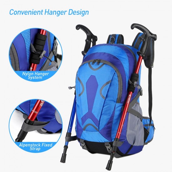 36-55L Large Capacity Storage Backpack Waterproof Shoulders Bag with Rain Cover for Outdoor Camping Hiking Climbing 36-55L Large Capacity Storage Backpack Waterproof Shoulders Bag with Rain Cover for Outdoor Camping Hiking Climbing