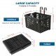 Folding Bike Basket Detachable Plastic Bike Handlebar Front Basket Bicycle Rear Rack Hanging Basket Cycling Cargo Carrier Folding Bike Basket Detachable Plastic Bike Handlebar Front Basket Bicycle Rear Rack Hanging Basket Cycling Cargo Carrier