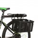 Folding Bike Basket Detachable Plastic Bike Handlebar Front Basket Bicycle Rear Rack Hanging Basket Cycling Cargo Carrier Folding Bike Basket Detachable Plastic Bike Handlebar Front Basket Bicycle Rear Rack Hanging Basket Cycling Cargo Carrier