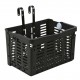 Folding Bike Basket Detachable Plastic Bike Handlebar Front Basket Bicycle Rear Rack Hanging Basket Cycling Cargo Carrier Folding Bike Basket Detachable Plastic Bike Handlebar Front Basket Bicycle Rear Rack Hanging Basket Cycling Cargo Carrier