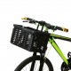 Folding Bike Basket Detachable Plastic Bike Handlebar Front Basket Bicycle Rear Rack Hanging Basket Cycling Cargo Carrier Folding Bike Basket Detachable Plastic Bike Handlebar Front Basket Bicycle Rear Rack Hanging Basket Cycling Cargo Carrier