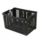 Folding Bike Basket Detachable Plastic Bike Handlebar Front Basket Bicycle Rear Rack Hanging Basket Cycling Cargo Carrier Folding Bike Basket Detachable Plastic Bike Handlebar Front Basket Bicycle Rear Rack Hanging Basket Cycling Cargo Carrier