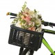 Folding Bike Basket Detachable Plastic Bike Handlebar Front Basket Bicycle Rear Rack Hanging Basket Cycling Cargo Carrier Folding Bike Basket Detachable Plastic Bike Handlebar Front Basket Bicycle Rear Rack Hanging Basket Cycling Cargo Carrier