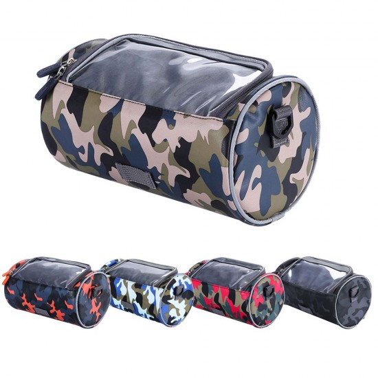 Waterproof Bike Handlebar Bag Bicycle Front Bag Camouflage Touchscreen Phone Holder Bag Pack Shoulder Bag MTB Cycling Storage Bag Pannier Waterproof Bike Handlebar Bag Bicycle Front Bag Camouflage Touchscreen Phone Holder Bag Pack Shoulder Bag MTB Cycling Storage Bag Pannier