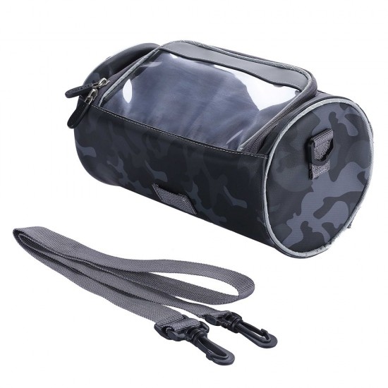 Waterproof Bike Handlebar Bag Bicycle Front Bag Camouflage Touchscreen Phone Holder Bag Pack Shoulder Bag MTB Cycling Storage Bag Pannier Waterproof Bike Handlebar Bag Bicycle Front Bag Camouflage Touchscreen Phone Holder Bag Pack Shoulder Bag MTB Cycling Storage Bag Pannier