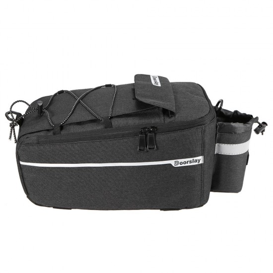 Doorslay Insulated Trunk Cooler Bag Cycling Bicycle Rear Rack Storage Luggage Bag Reflective MTB Bike Pannier Bag Shoulder Bag Doorslay Insulated Trunk Cooler Bag Cycling Bicycle Rear Rack Storage Luggage Bag Reflective MTB Bike Pannier Bag Shoulder Bag