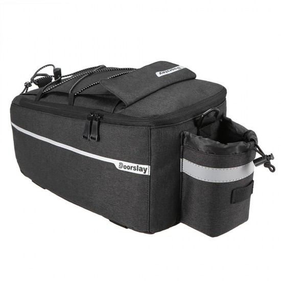 Doorslay Insulated Trunk Cooler Bag Cycling Bicycle Rear Rack Storage Luggage Bag Reflective MTB Bike Pannier Bag Shoulder Bag Doorslay Insulated Trunk Cooler Bag Cycling Bicycle Rear Rack Storage Luggage Bag Reflective MTB Bike Pannier Bag Shoulder Bag