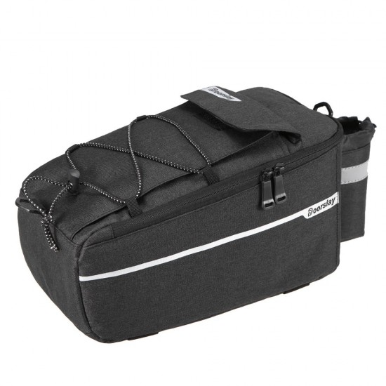 Doorslay Insulated Trunk Cooler Bag Cycling Bicycle Rear Rack Storage Luggage Bag Reflective MTB Bike Pannier Bag Shoulder Bag Doorslay Insulated Trunk Cooler Bag Cycling Bicycle Rear Rack Storage Luggage Bag Reflective MTB Bike Pannier Bag Shoulder Bag