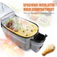 Doorslay Insulated Trunk Cooler Bag Cycling Bicycle Rear Rack Storage Luggage Bag Reflective MTB Bike Pannier Bag Shoulder Bag Doorslay Insulated Trunk Cooler Bag Cycling Bicycle Rear Rack Storage Luggage Bag Reflective MTB Bike Pannier Bag Shoulder Bag