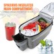 Doorslay Insulated Trunk Cooler Bag Cycling Bicycle Rear Rack Storage Luggage Bag Reflective MTB Bike Pannier Bag Shoulder Bag Doorslay Insulated Trunk Cooler Bag Cycling Bicycle Rear Rack Storage Luggage Bag Reflective MTB Bike Pannier Bag Shoulder Bag