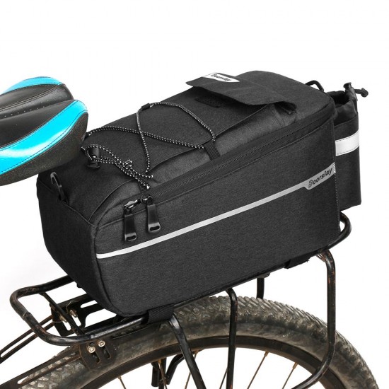 Doorslay Insulated Trunk Cooler Bag Cycling Bicycle Rear Rack Storage Luggage Bag Reflective MTB Bike Pannier Bag Shoulder Bag Doorslay Insulated Trunk Cooler Bag Cycling Bicycle Rear Rack Storage Luggage Bag Reflective MTB Bike Pannier Bag Shoulder Bag