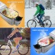Doorslay Insulated Trunk Cooler Bag Cycling Bicycle Rear Rack Storage Luggage Bag Reflective MTB Bike Pannier Bag Shoulder Bag Doorslay Insulated Trunk Cooler Bag Cycling Bicycle Rear Rack Storage Luggage Bag Reflective MTB Bike Pannier Bag Shoulder Bag