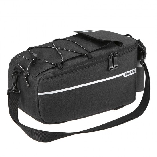 Doorslay Insulated Trunk Cooler Bag Cycling Bicycle Rear Rack Storage Luggage Bag Reflective MTB Bike Pannier Bag Shoulder Bag Doorslay Insulated Trunk Cooler Bag Cycling Bicycle Rear Rack Storage Luggage Bag Reflective MTB Bike Pannier Bag Shoulder Bag