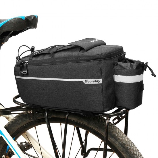 Doorslay Insulated Trunk Cooler Bag Cycling Bicycle Rear Rack Storage Luggage Bag Reflective MTB Bike Pannier Bag Shoulder Bag Doorslay Insulated Trunk Cooler Bag Cycling Bicycle Rear Rack Storage Luggage Bag Reflective MTB Bike Pannier Bag Shoulder Bag