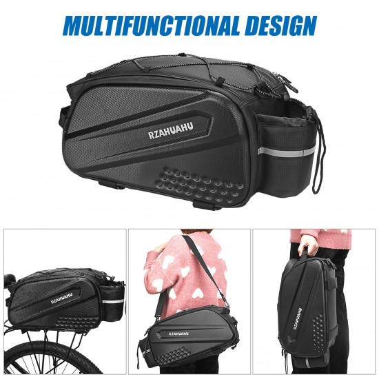 Aomiun 10L Multifunctional Bicycle Rear Seat Bag Waterproof Cycling Bike Rack Trunk Cargo Bag Pannier Bag Handbag Shoulder Bag Aomiun 10L Multifunctional Bicycle Rear Seat Bag Waterproof Cycling Bike Rack Trunk Cargo Bag Pannier Bag Handbag Shoulder Bag