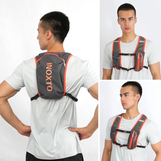 5L Outdoor Running Backpack Bicycle Backpack Sports Vest Ultralight Riding Bag Women Men Breathable Jogging Sport Backpack For Camping Hiking Cycling Sport Bag 5L Outdoor Running Backpack Bicycle Backpack Sports Vest Ultralight Riding Bag Women Men Breathable Jogging Sport Backpack For Camping Hiking Cycling Sport Bag