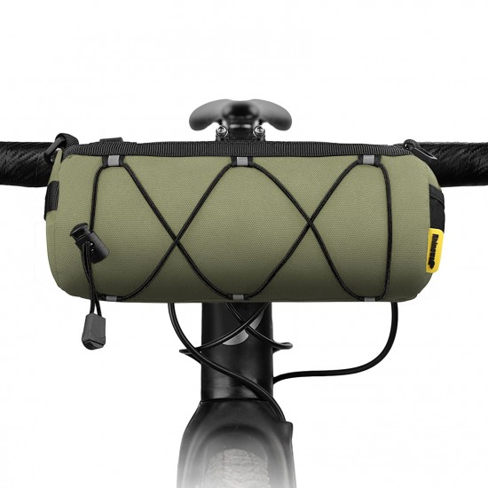 Bike Handlebar Bag Cycling Front Cylinder Storage Bag Bicycle Mobile Phone Holder Front Frame Top Tube Pouch Shoulder Bag Elastic Band Bike Handlebar Bag Cycling Front Cylinder Storage Bag Bicycle Mobile Phone Holder Front Frame Top Tube Pouch Shoulder Bag Elastic Band