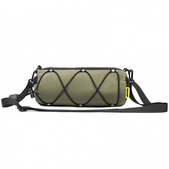 Bike Handlebar Bag Cycling Front Cylinder Storage Bag Bicycle Mobile Phone Holder Front Frame Top Tube Pouch Shoulder Bag Elastic Band Bike Handlebar Bag Cycling Front Cylinder Storage Bag Bicycle Mobile Phone Holder Front Frame Top Tube Pouch Shoulder Bag Elastic Band
