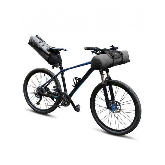Bike Handlebar Bag Waterproof Adjustable Capacity Bicycle Front Tube Bag with Detachable Cycling Dry Pack (3-7L) Bike Handlebar Bag Waterproof Adjustable Capacity Bicycle Front Tube Bag with Detachable Cycling Dry Pack (3-7L)