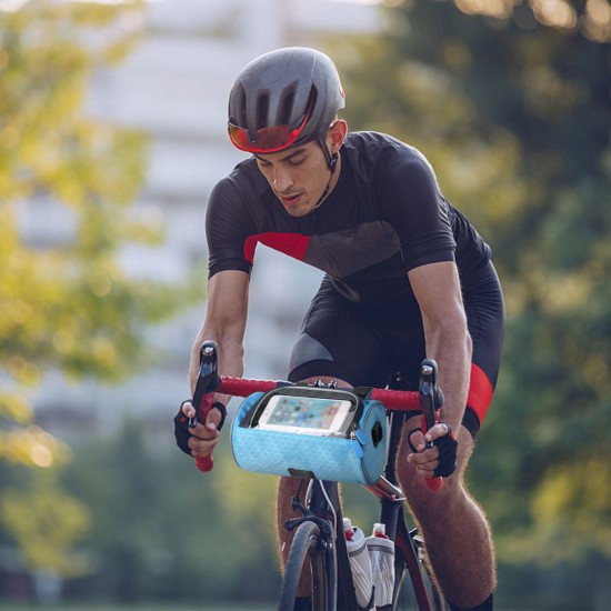 Waterproof Bike Handlebar Bag Bicycle Front Bag Touchscreen Phone Holder Bag Pack Shoulder Bag MTB Cycling Storage Bag Pannier Waterproof Bike Handlebar Bag Bicycle Front Bag Touchscreen Phone Holder Bag Pack Shoulder Bag MTB Cycling Storage Bag Pannier