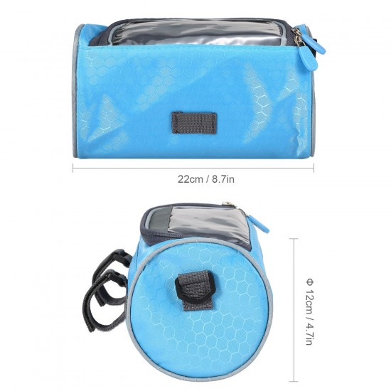 Waterproof Bike Handlebar Bag Bicycle Front Bag Touchscreen Phone Holder Bag Pack Shoulder Bag MTB Cycling Storage Bag Pannier Waterproof Bike Handlebar Bag Bicycle Front Bag Touchscreen Phone Holder Bag Pack Shoulder Bag MTB Cycling Storage Bag Pannier