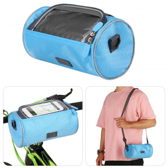 Waterproof Bike Handlebar Bag Bicycle Front Bag Touchscreen Phone Holder Bag Pack Shoulder Bag MTB Cycling Storage Bag Pannier Waterproof Bike Handlebar Bag Bicycle Front Bag Touchscreen Phone Holder Bag Pack Shoulder Bag MTB Cycling Storage Bag Pannier
