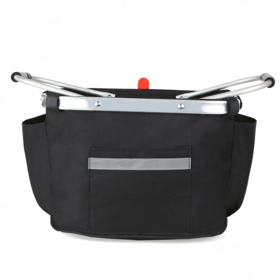 Collapsible Bike Basket Bicycle Handlebar Front Basket Pet Carrier Bag for Shopping Commuting Collapsible Bike Basket Bicycle Handlebar Front Basket Pet Carrier Bag for Shopping Commuting