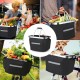 Collapsible Bike Basket Bicycle Handlebar Front Basket Pet Carrier Bag for Shopping Commuting Collapsible Bike Basket Bicycle Handlebar Front Basket Pet Carrier Bag for Shopping Commuting