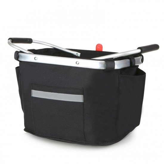 Collapsible Bike Basket Bicycle Handlebar Front Basket Pet Carrier Bag for Shopping Commuting Collapsible Bike Basket Bicycle Handlebar Front Basket Pet Carrier Bag for Shopping Commuting