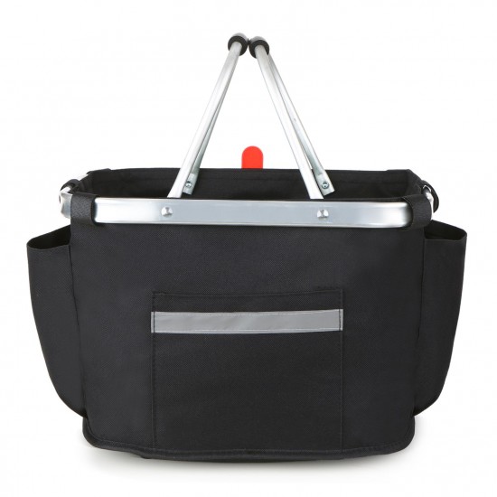 Collapsible Bike Basket Bicycle Handlebar Front Basket Pet Carrier Bag for Shopping Commuting Collapsible Bike Basket Bicycle Handlebar Front Basket Pet Carrier Bag for Shopping Commuting