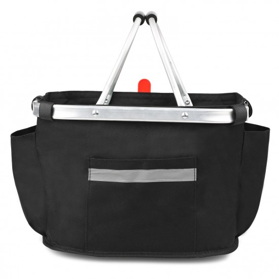 Collapsible Bike Basket Bicycle Handlebar Front Basket Pet Carrier Bag for Shopping Commuting Collapsible Bike Basket Bicycle Handlebar Front Basket Pet Carrier Bag for Shopping Commuting