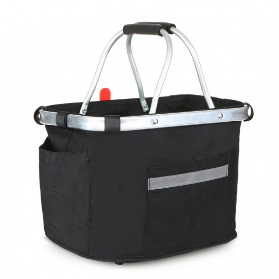 Collapsible Bike Basket Bicycle Handlebar Front Basket Pet Carrier Bag for Shopping Commuting Collapsible Bike Basket Bicycle Handlebar Front Basket Pet Carrier Bag for Shopping Commuting