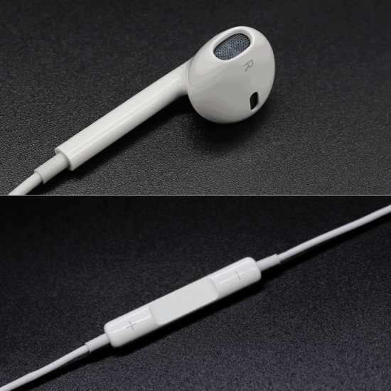 3.5mm Earphones Plug In-ear Stereo Earpiece with Mic Hands-free for Apple iPhone iPad Macbook 3.5mm Earphones Plug In-ear Stereo Earpiece with Mic Hands-free for Apple iPhone iPad Macbook