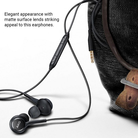 AKG Wired Earphones with Microphone Stereo Headphones with 3.5mm Plug In-Ear Headset with Deep Bass and Crystal Clear Sound Compatible with SAMSUNG S10 and Android Devices AKG Wired Earphones with Microphone Stereo Headphones with 3.5mm Plug In-Ear Headset with Deep Bass and Crystal Clear Sound Compatible with SAMSUNG S10 and Android Devices
