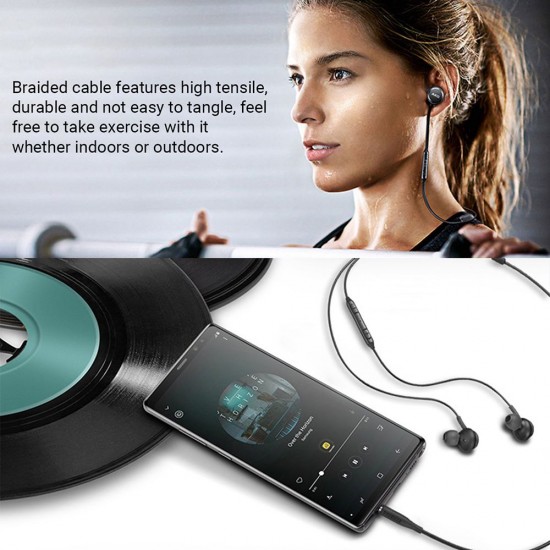 AKG Wired Earphones with Microphone Stereo Headphones with 3.5mm Plug In-Ear Headset with Deep Bass and Crystal Clear Sound Compatible with SAMSUNG S10 and Android Devices AKG Wired Earphones with Microphone Stereo Headphones with 3.5mm Plug In-Ear Headset with Deep Bass and Crystal Clear Sound Compatible with SAMSUNG S10 and Android Devices