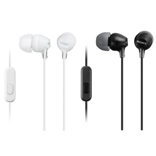 SONY MDR-EX15AP In-Ear Earphones 3.5mm Wired Earbuds Subwoofer Stereo Handsfree with Microphone Portable Headset SONY MDR-EX15AP In-Ear Earphones 3.5mm Wired Earbuds Subwoofer Stereo Handsfree with Microphone Portable Headset