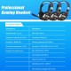 USB Wired Gaming Headset Stereo Surround Sound Headphone with Noise Cancelling Mic 50mm Drivers 3.5mm Volume Control for PC Laptop USB Wired Gaming Headset Stereo Surround Sound Headphone with Noise Cancelling Mic 50mm Drivers 3.5mm Volume Control for PC Laptop