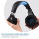 USB Wired Gaming Headset Stereo Surround Sound Headphone with Noise Cancelling Mic 50mm Drivers 3.5mm Volume Control for PC Laptop USB Wired Gaming Headset Stereo Surround Sound Headphone with Noise Cancelling Mic 50mm Drivers 3.5mm Volume Control for PC Laptop