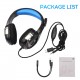 USB Wired Gaming Headset Stereo Surround Sound Headphone with Noise Cancelling Mic 50mm Drivers 3.5mm Volume Control for PC Laptop USB Wired Gaming Headset Stereo Surround Sound Headphone with Noise Cancelling Mic 50mm Drivers 3.5mm Volume Control for PC Laptop