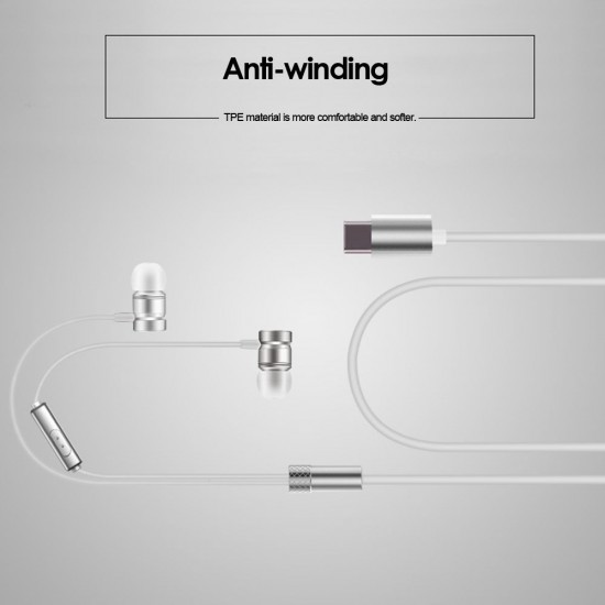 USB Type-C In-Ear Wired Metal Earphone Headset USB-C Earphone Earbuds In-line Control w/ Mic for Xiaomi 6 Note 3 MIX 2 Letv LeEco Le 2 3 Smartisan Pro Pro 2 Rose Gold USB Type-C In-Ear Wired Metal Earphone Headset USB-C Earphone Earbuds In-line Control w/ Mic for Xiaomi 6 Note 3 MIX 2 Letv LeEco Le 2 3 Smartisan Pro Pro 2 Rose Gold