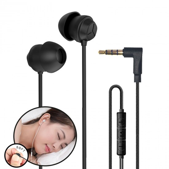 X110 Sleep Earphones Anti-noise In-ear Headphones Ultra-soft Silicone Earbuds 3.5mm Wired Headset Compatible with iPhone Android Smart Phones X110 Sleep Earphones Anti-noise In-ear Headphones Ultra-soft Silicone Earbuds 3.5mm Wired Headset Compatible with iPhone Android Smart Phones