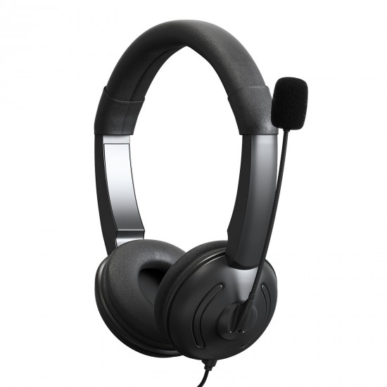 USB Wired Headset with Noise Cancelling Microphone On Ear Computer Headphone Call Center Earphone Volume Control Speaker Mic Mute Adjustable Headband USB Wired Headset with Noise Cancelling Microphone On Ear Computer Headphone Call Center Earphone Volume Control Speaker Mic Mute Adjustable Headband