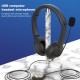 USB Wired Headset with Noise Cancelling Microphone On Ear Computer Headphone Call Center Earphone Volume Control Speaker Mic Mute Adjustable Headband USB Wired Headset with Noise Cancelling Microphone On Ear Computer Headphone Call Center Earphone Volume Control Speaker Mic Mute Adjustable Headband