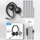H360 3.5mm/USB Wired Telephone Headset Call Center Earphone with Microphone On Ear Computer Headphone Volume Control Speaker Mic Mute Adjustable Headband H360 3.5mm/USB Wired Telephone Headset Call Center Earphone with Microphone On Ear Computer Headphone Volume Control Speaker Mic Mute Adjustable Headband
