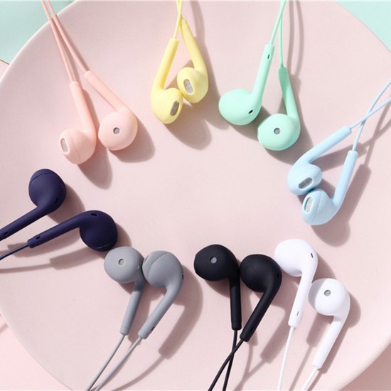 U88 Universal Wired Control Earphone Fashion Pure Color 3.5mm Plug Headphone with Microphone U88 Universal Wired Control Earphone Fashion Pure Color 3.5mm Plug Headphone with Microphone