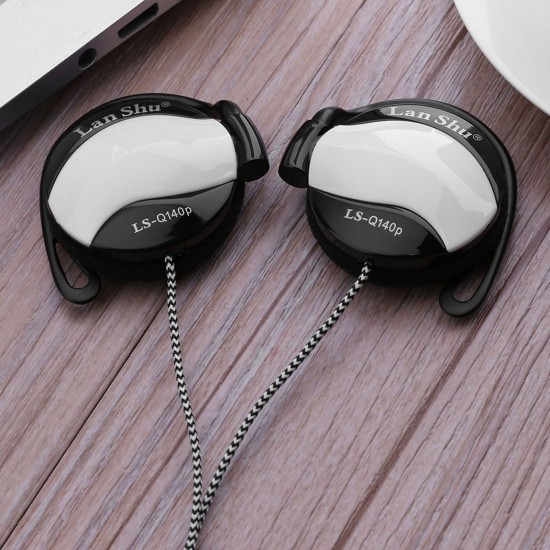 LS-Q140P Sport Headphone 3.5mm Ear-Hook Headset Line Control Earphone Earpiece with Mic for Phone LS-Q140P Sport Headphone 3.5mm Ear-Hook Headset Line Control Earphone Earpiece with Mic for Phone