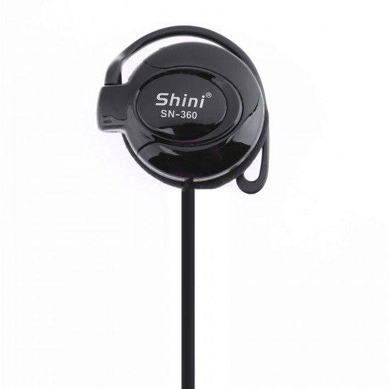 SHINI SN-360 Ear Hook Headsets 3.5mm Wired Stereo Earphone Game Sports Headphone with Mic for Phone Headset SHINI SN-360 Ear Hook Headsets 3.5mm Wired Stereo Earphone Game Sports Headphone with Mic for Phone Headset