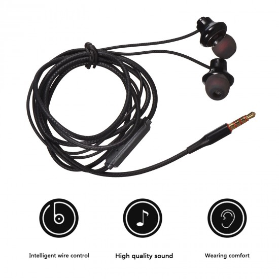 In-ear Earphone 3.5mm Portable Headphone with Microphone In-ear Earphone 3.5mm Portable Headphone with Microphone